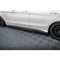Side Skirts Diffusor für Mercedes Benz C Klasse C63 AMG W205 / S205