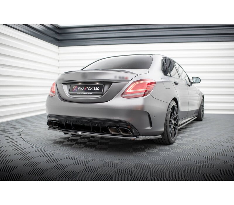 Rear Splitter für Mercedes Benz C Klasse C63 AMG Facelift W205 / S205