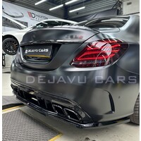 Rear Splitter für Mercedes Benz C Klasse C63 AMG Facelift W205 / S205