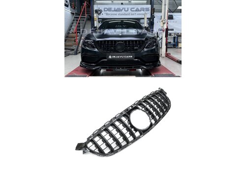 OEM Line ® GT-R Panamericana Look Front Grill  for Mercedes Benz C-Class W205 C 63 AMG