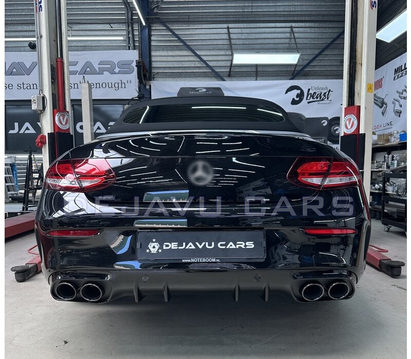 C43 AMG Look Diffuser for Mercedes Benz C Class C205 A205