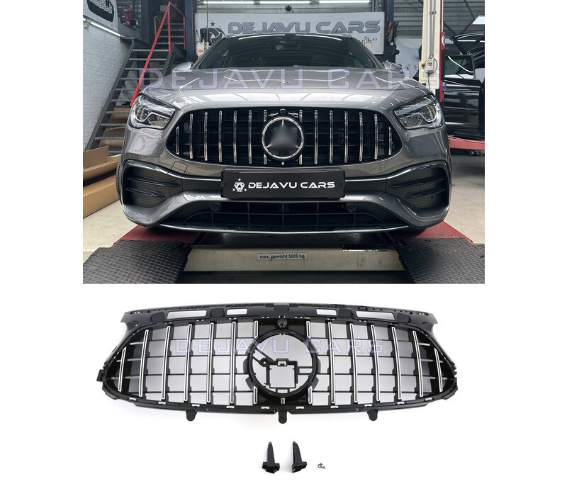 GTR Panamericana AMG Look Kühlergrill für Mercedes Benz GLA Klasse H247 AMG Line