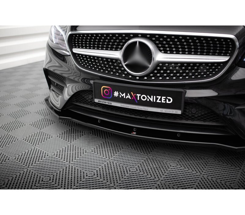 Front splitter V.1 für Mercedes Benz E Klasse COUPE / CABRIOLET AMG-LINE / 53 AMG