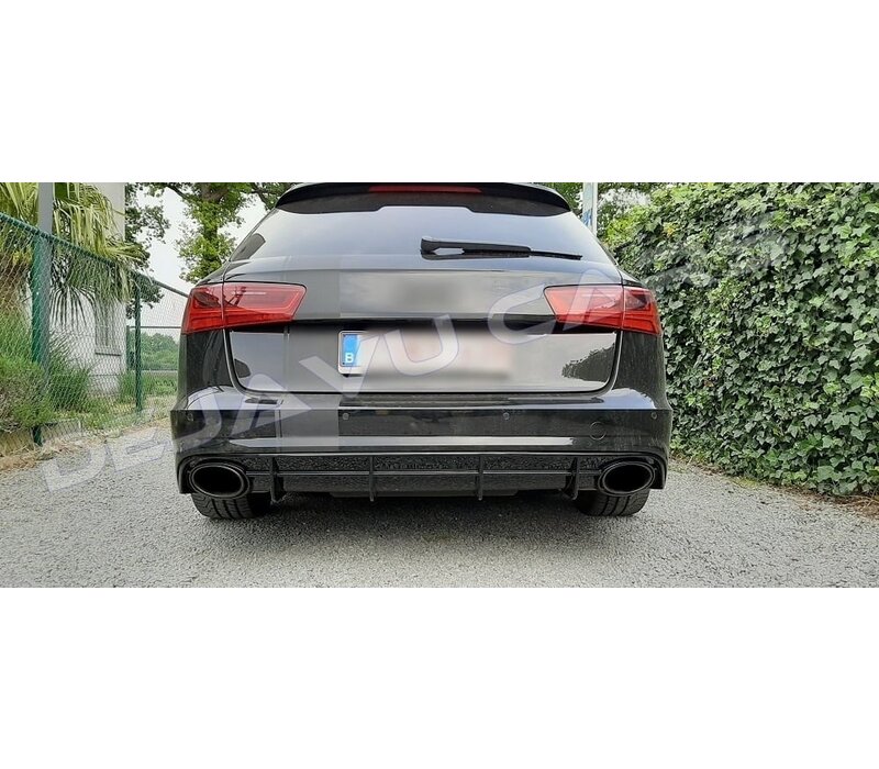 RS6 Look Diffuser for Audi A6 C7.5 Facelift S line / S6