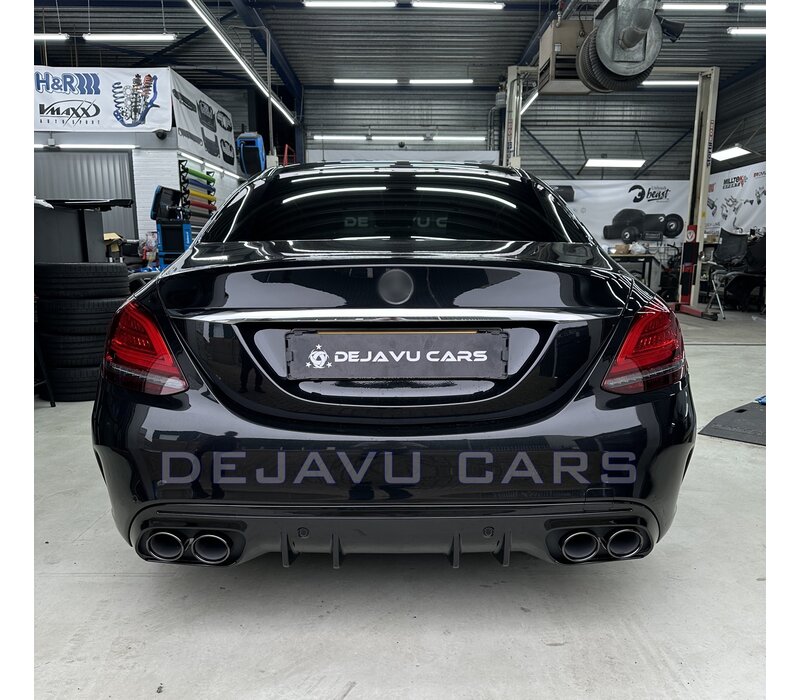 C43 AMG Look Diffusor für Mercedes Benz C Klasse W205 S205