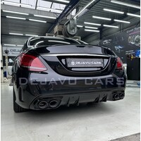 C43 AMG Look Diffusor für Mercedes Benz C Klasse W205 S205