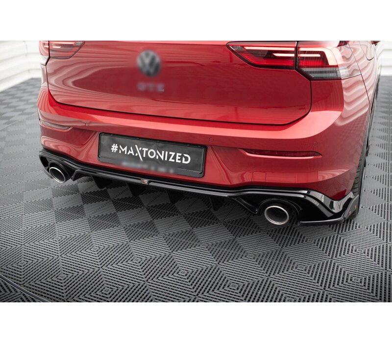 Aggressive GTI Look Diffuser for Volkswagen Golf 8 8.5 GTE / R line