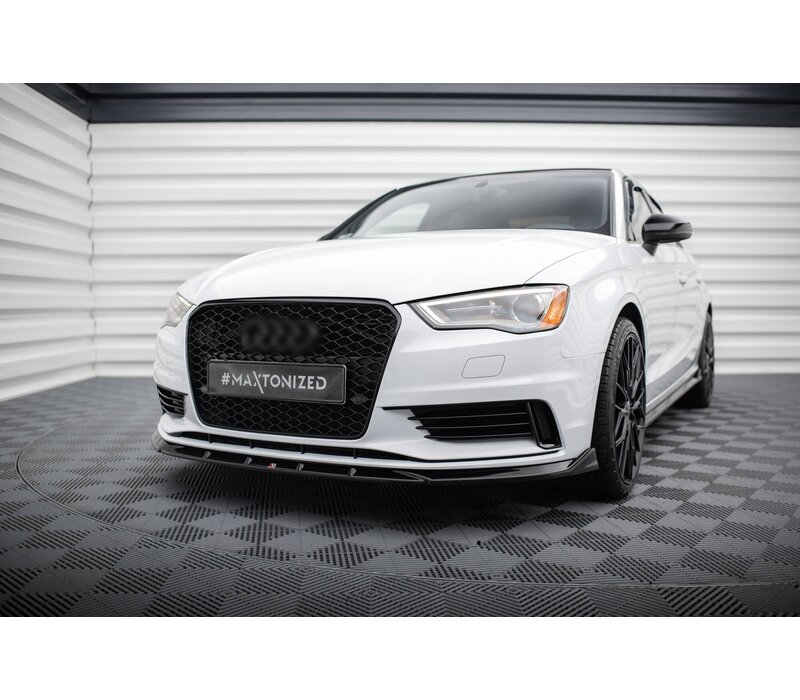 Front splitter für Audi A3 8V Limousine (Standard)