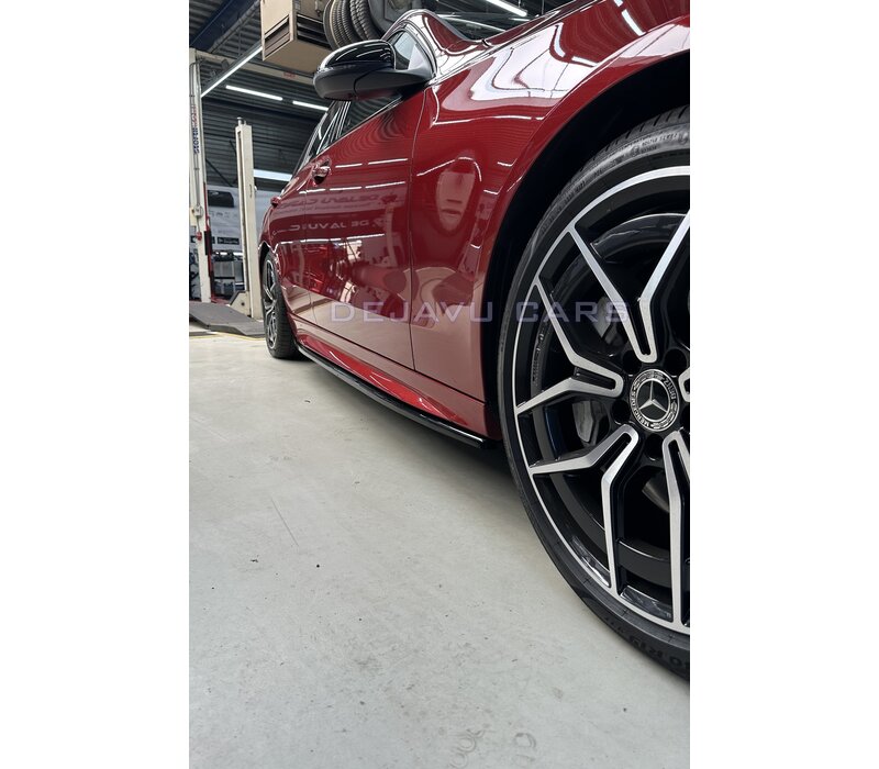 Seitenschweller Diffusor für Mercedes Benz C Klasse W206 AMG Line