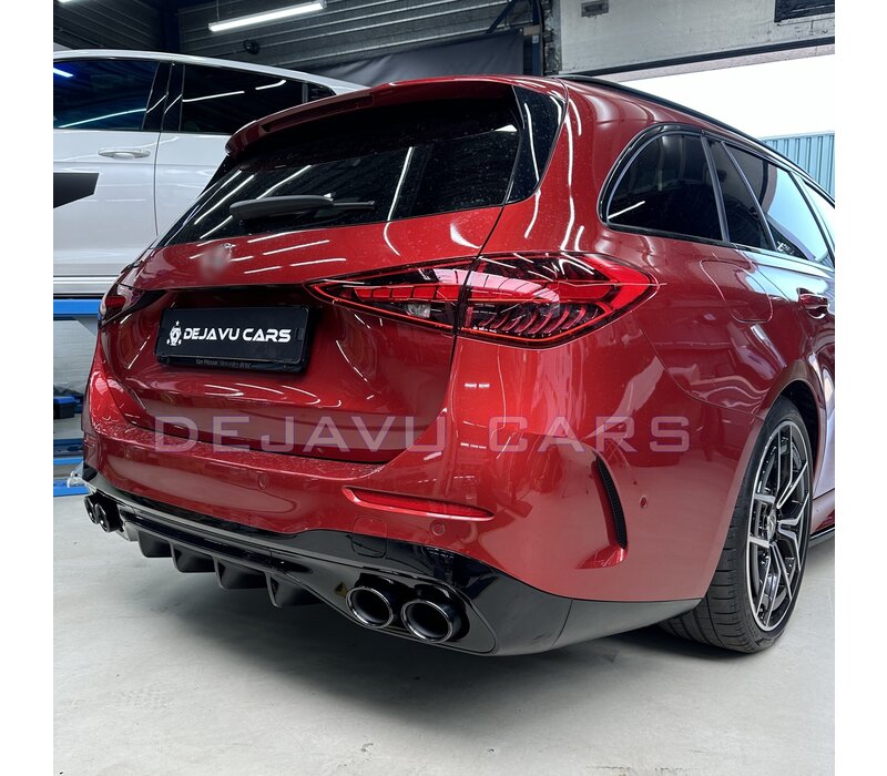 C43 AMG Look Diffuser for Mercedes Benz C Class W206 S206