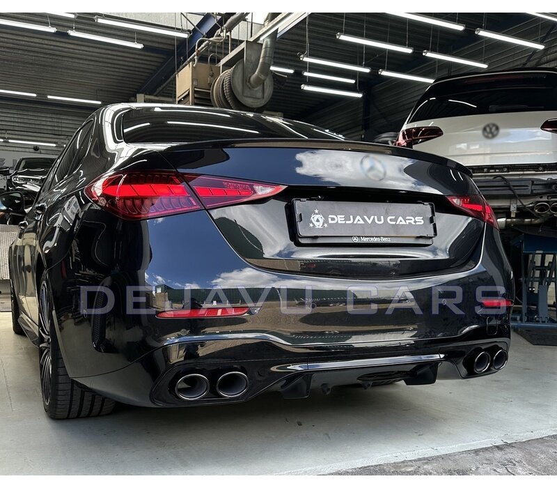 AMG Look Tailgate spoiler lip for Mercedes Benz C Class W206