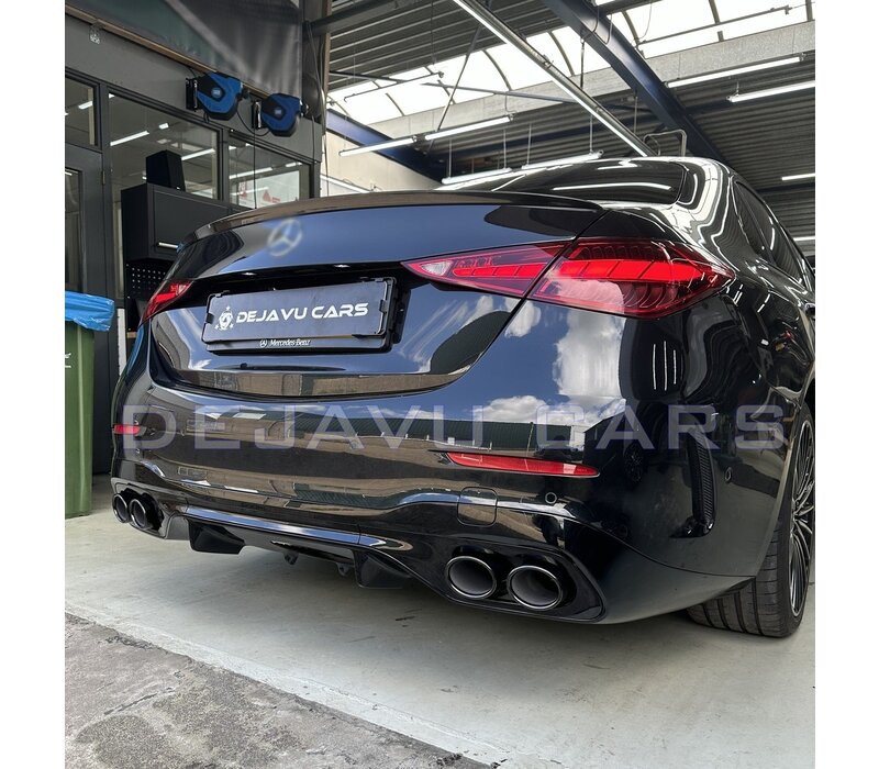 AMG Look Tailgate spoiler lip for Mercedes Benz C Class W206