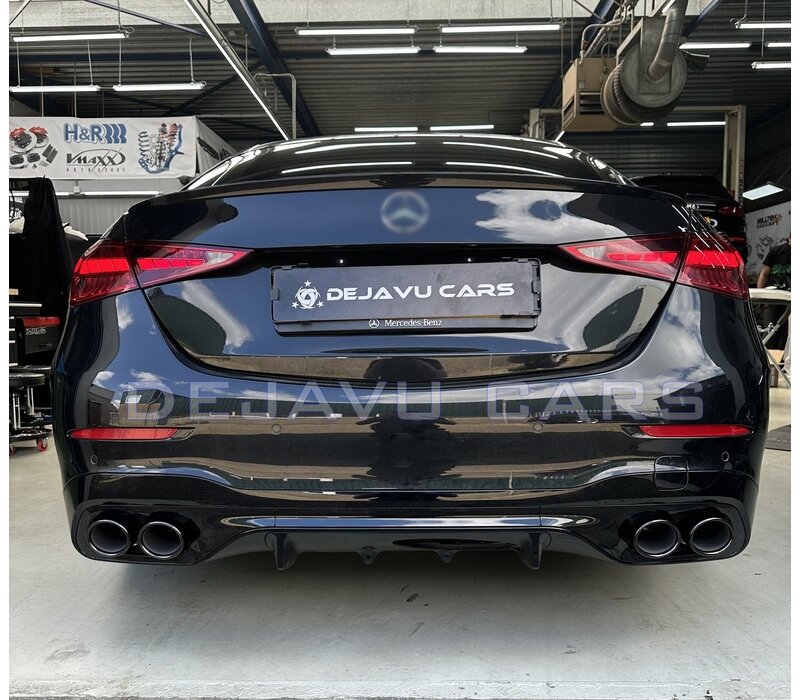 AMG Look Tailgate spoiler lip for Mercedes Benz C Class W206