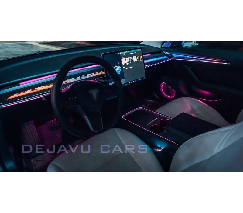 Ambient light Sfeerverlichting voor Tesla Model 3  Model Y