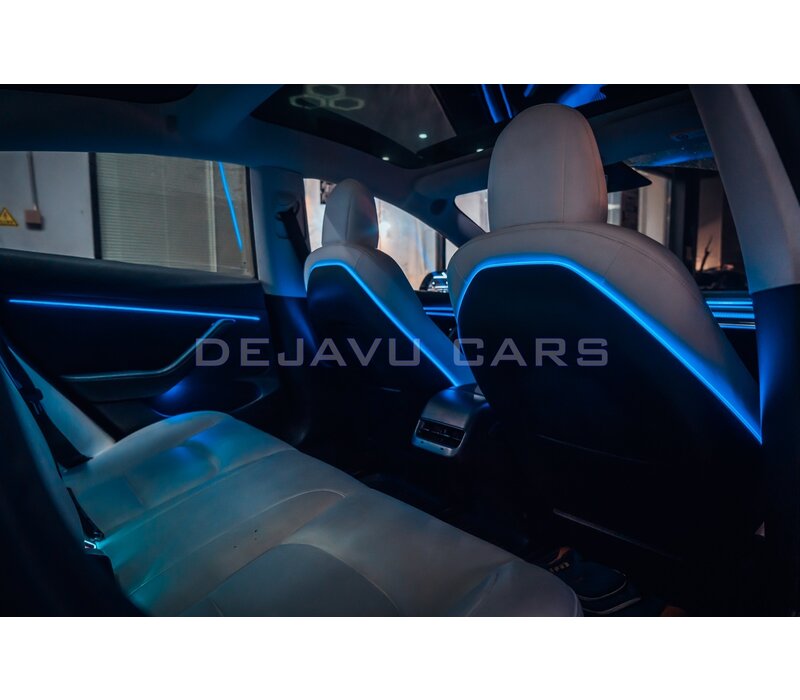 Ambient Lighting (sfeerverlichting) voor Tesla Model 3 & Model Y