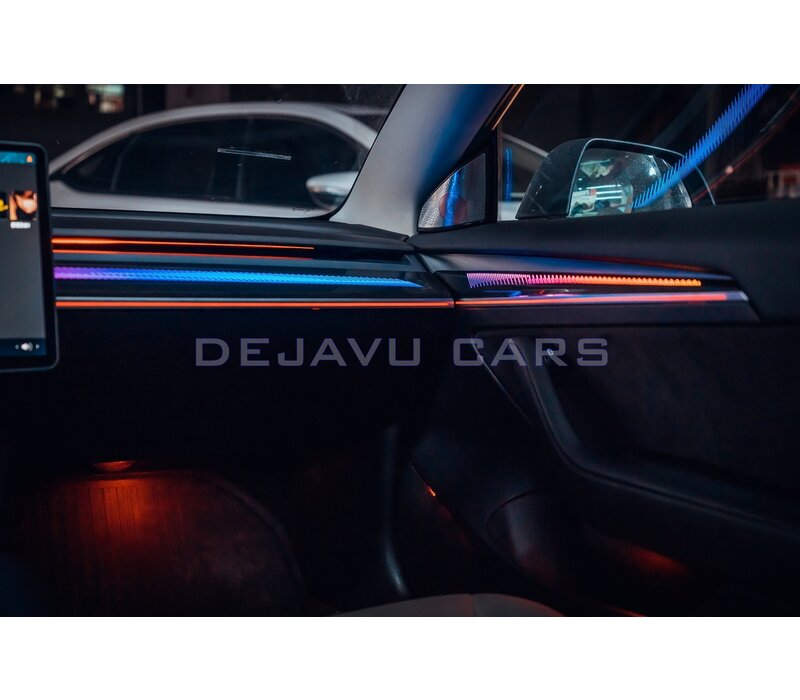 Ambient light Sfeerverlichting voor Tesla Model 3  Model Y