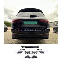 GLS63 AMG Look Diffuser voor Mercedes Benz GLS X167 SUV