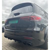 GLS63 AMG Look Diffuser voor Mercedes Benz GLS X167 SUV