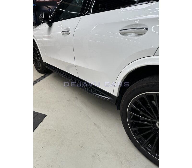 Trittbretter Satz Black Edition für Mercedes Benz GLC Klasse X254 SUV & C254 Coupe