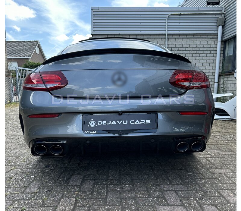 C43 AMG Look Diffuser for Mercedes Benz C Class C205 A205
