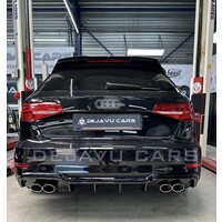 ''Custom-Handmade'' S3 Look Sport Uitlaat systeem voor Audi A3 8V / S3 / S line
