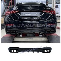 C63 AMG Look Diffusor für Mercedes Benz C Klasse W206 S206