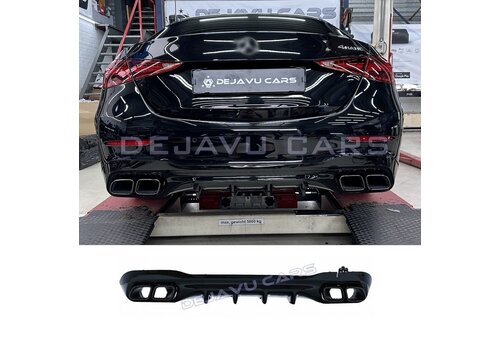 OEM Line ® C63 AMG Look Diffuser for Mercedes Benz C Class W206 Sedan / S206 Stationwagon