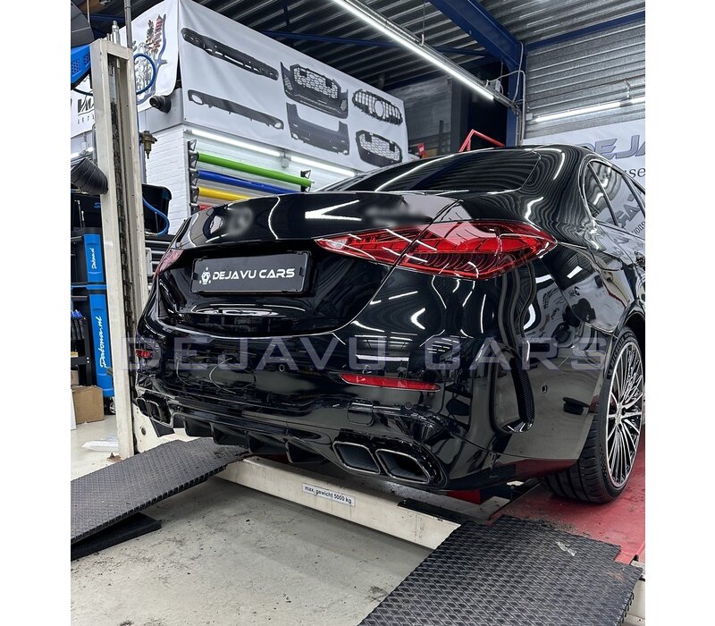 C63 AMG Look Diffusor für Mercedes Benz C Klasse W206 S206