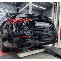 C63 AMG Look Diffuser voor Mercedes Benz C Klasse W206 S206
