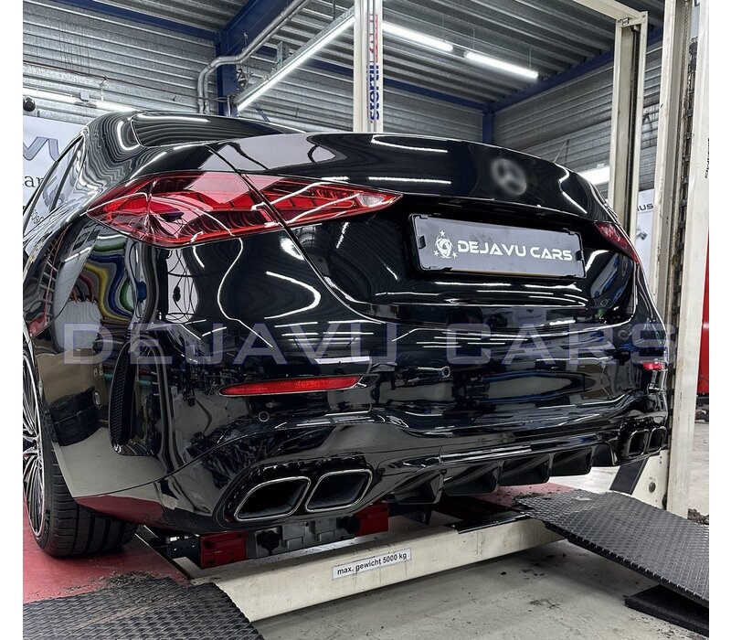 C63 AMG Look Diffuser voor Mercedes Benz C Klasse W206 S206