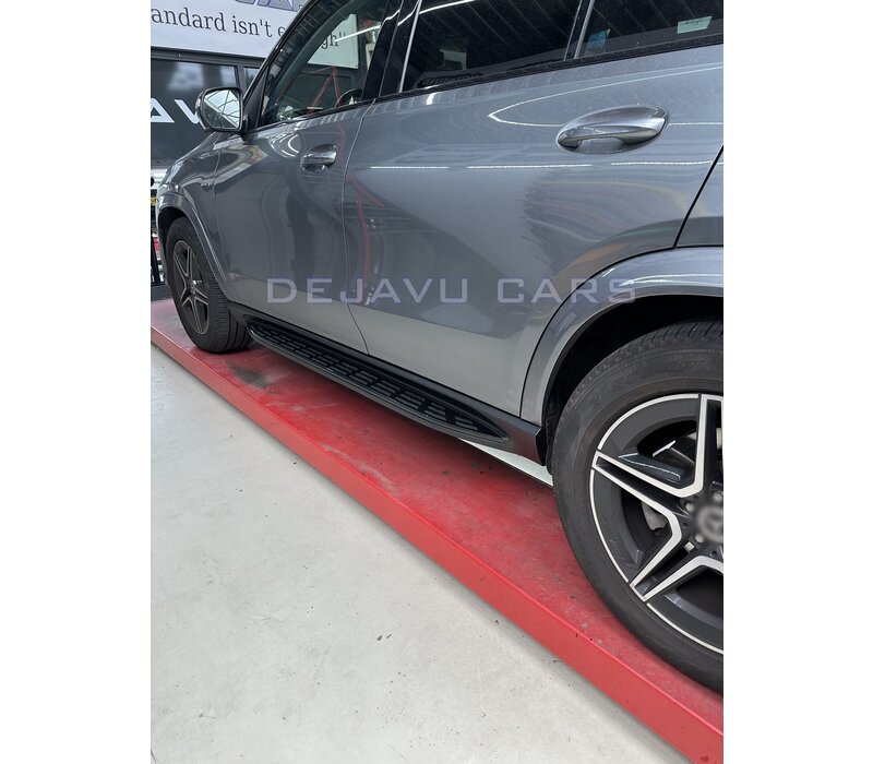 Running boards Set Black Edition for Mercedes Benz GLE V167 SUV