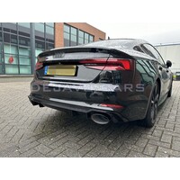 RS5 Look Diffusor Black Edition für Audi A5 B9 F5 S line