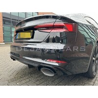 RS5 Look Diffusor Black Edition für Audi A5 B9 F5 S line