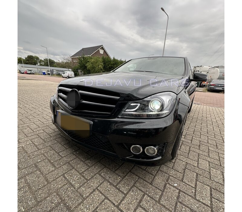Bi Xenon Look LED Headlights for Mercedes Benz C-Class W204 Facelift