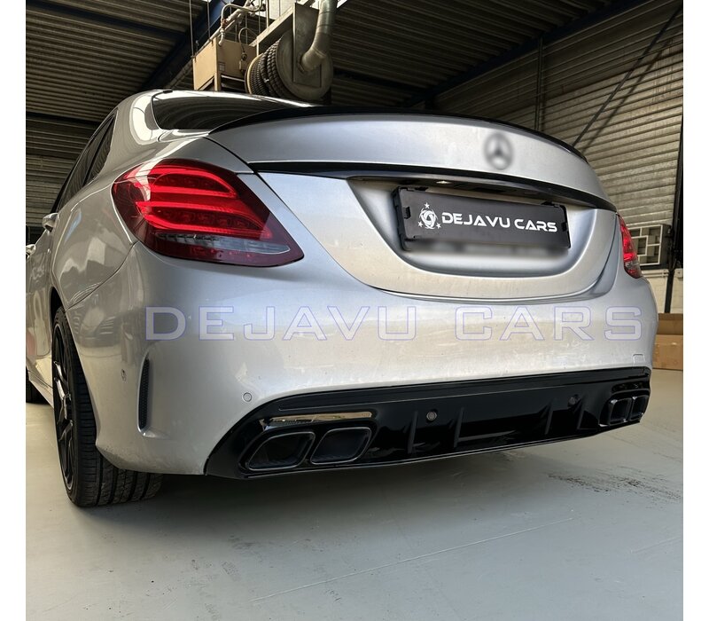 C63 S AMG Look Diffuser for Mercedes Benz C Class W205 / S205