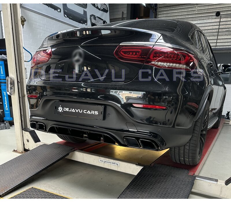 GLC63 AMG Look Diffuser for Mercedes Benz GLC C253 Coupe