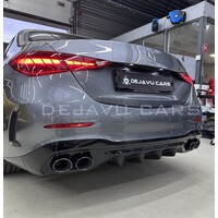 C43 AMG Look Diffuser voor Mercedes Benz C Klasse W206 S206
