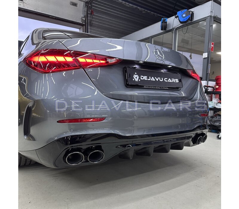 C43 AMG Look Diffuser voor Mercedes Benz C Klasse W206 S206