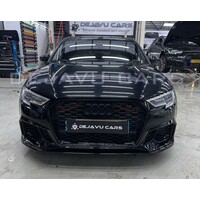 RS3 Look vordere Stoßstange für Audi A3 8V Sportback / Hatchback