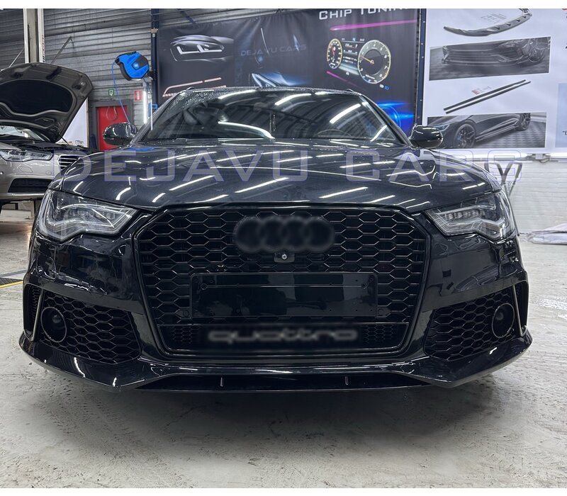 RS6 Facelift Look Voorbumper voor Audi A6 C7 4G