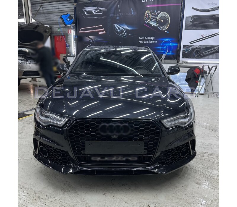 RS6 Facelift Look vordere Stoßstange für Audi A6 C7 4G