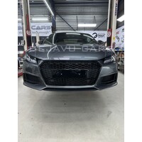RS Look Front Grill Black Edition for Audi TT / TTS / TTRS