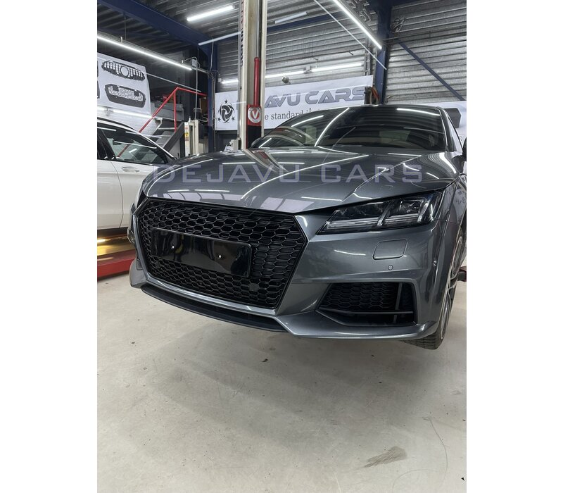 RS Look Front Grill Black Edition voor Audi TT / TTS / TTRS