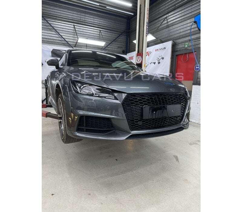 RS Look Front Grill Black Edition voor Audi TT / TTS / TTRS