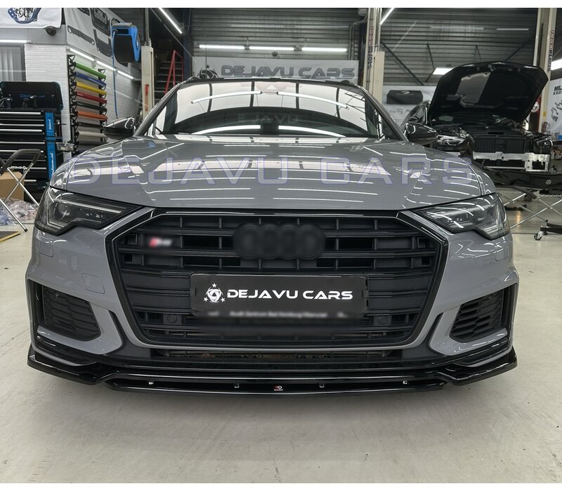 Front Splitter V.3 voor Audi A6 C8 S-line / S6 C8