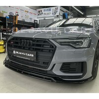 Front Splitter V.3 voor Audi A6 C8 S-line / S6 C8