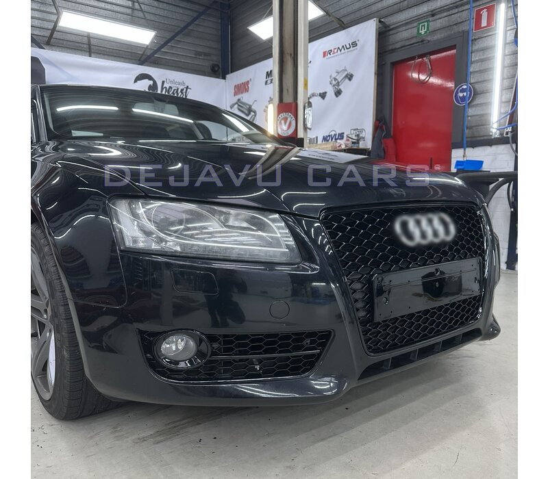 RS5 Look Front Grille Black Edition for Audi A5 B8 / S line / S5