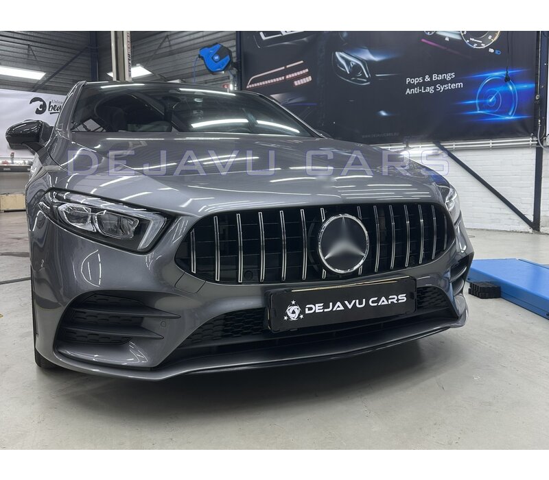 GT-R Panamericana Look Front Grill for Mercedes Benz A-Class W177 / V177