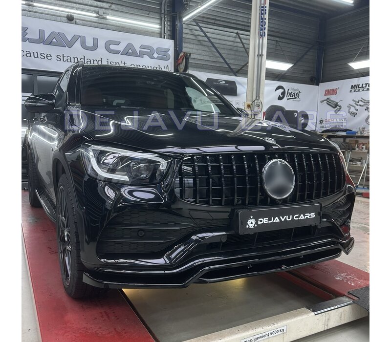 GT-R Panamericana Look Front Grill for Mercedes Benz GLC-Class X253 / C253 Facelift AMG Line