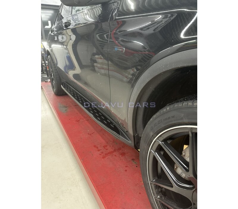 Running boards set Black Edition for Mercedes Benz GLC Class X253 SUV & C253 Coupe